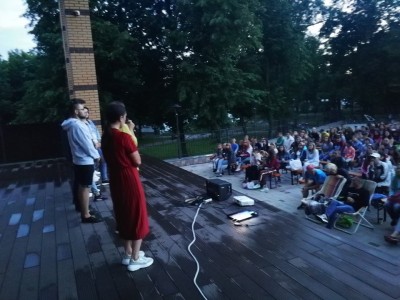 Кіно під відкритим небом. Ковель