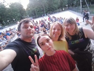 Кіно під відкритим небом. Ковель